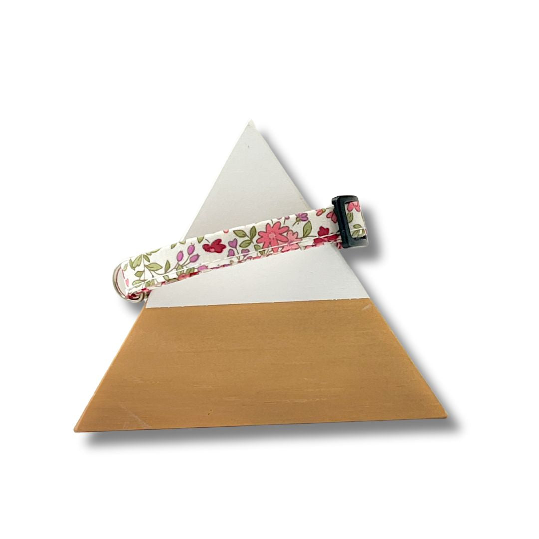 Designer Cat Collar in Liberty of London Florals
