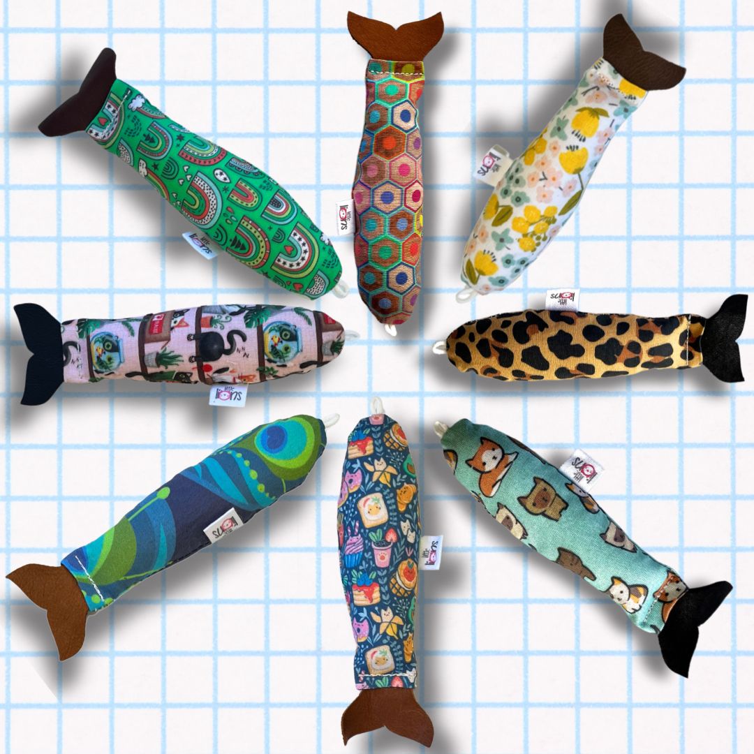 Fishing Rod and Regular catnip Fish