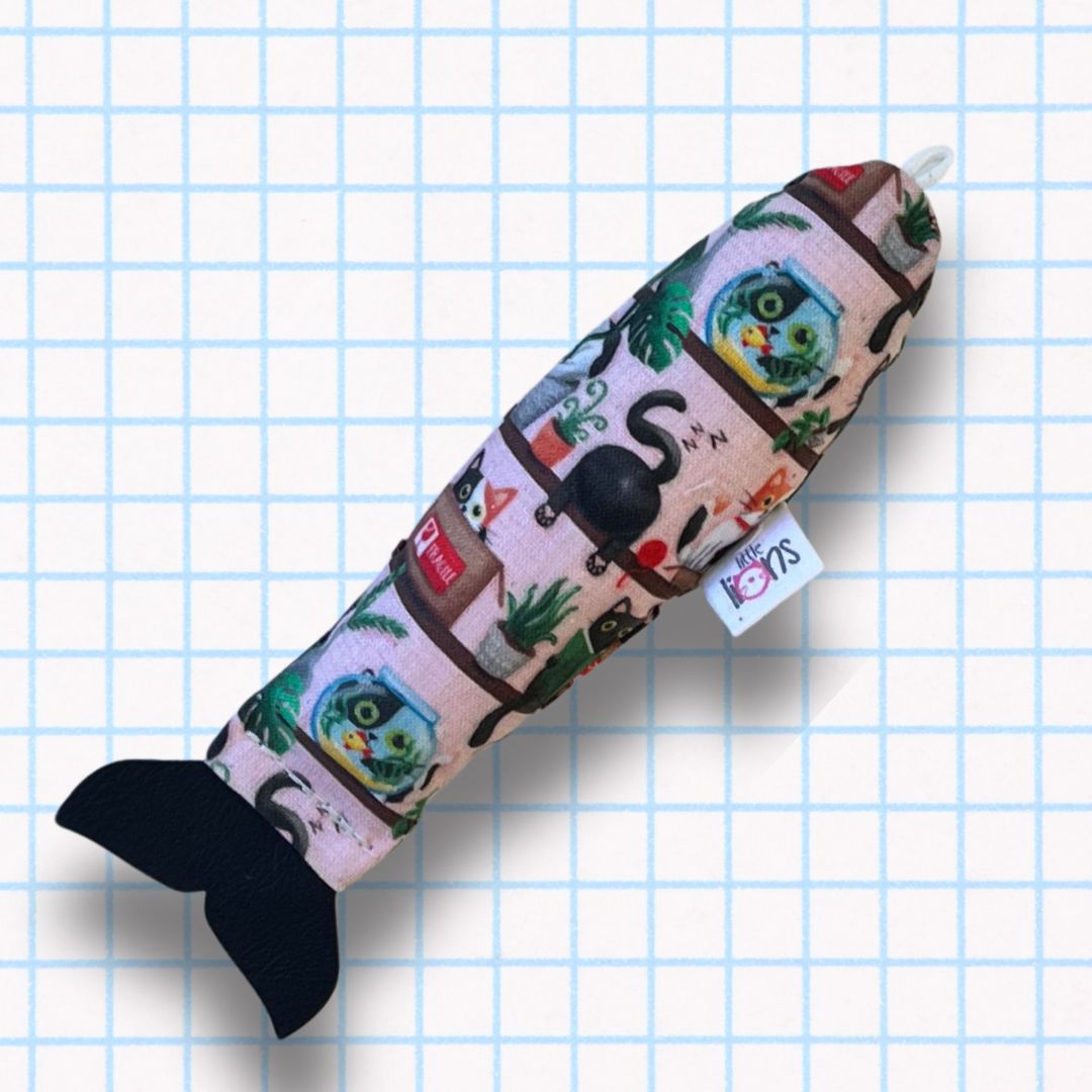 Fishing Rod and Regular catnip Fish