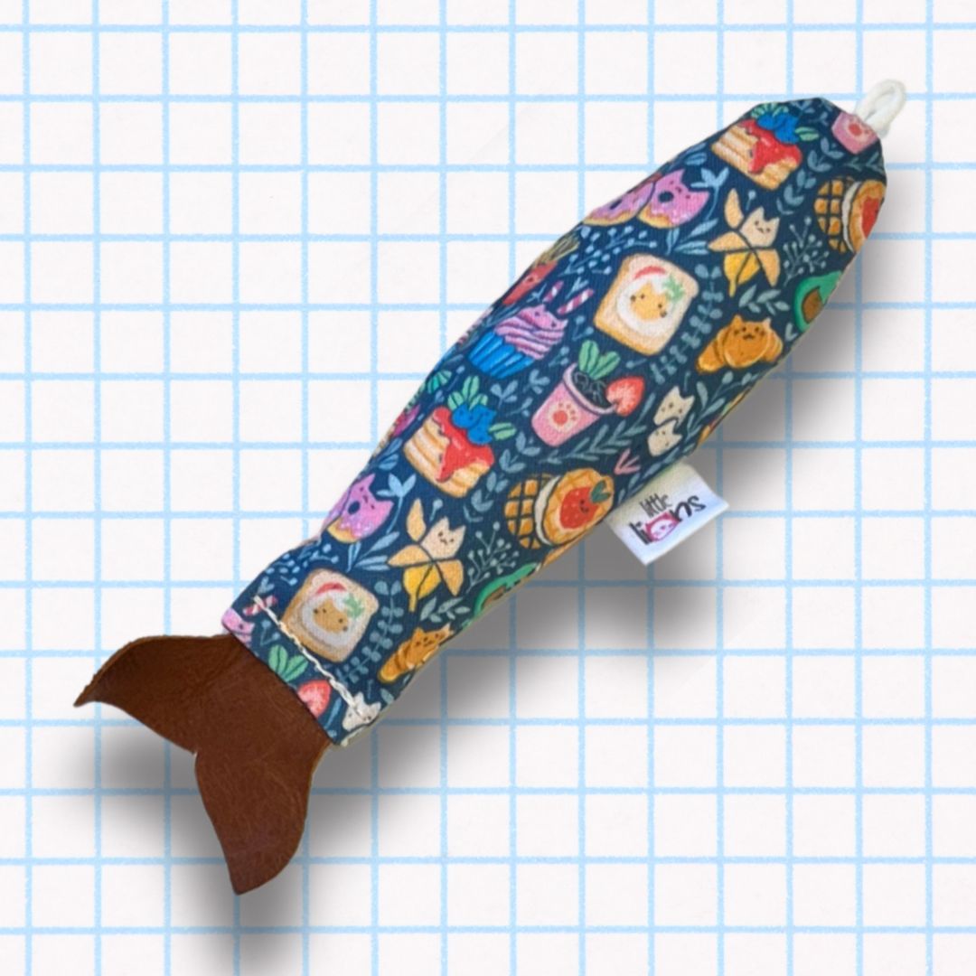 Fishing Rod and Regular catnip Fish