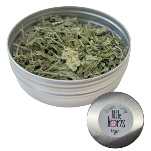 Organic Loose Leaf Catnip in a Tin